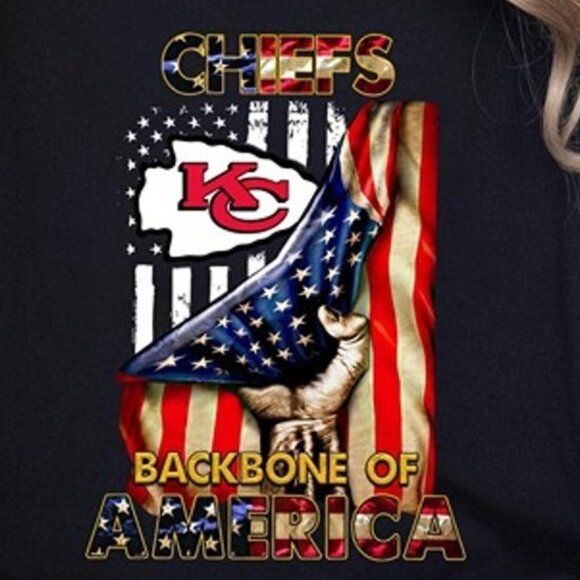 Kansas City Chiefs Backbone Of America Retro NFL Football Fan Collector Gift 05 - Picture 2 of 5